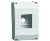 Бокс КМПн 1/4 на 4 модуля навесной 125х79х58 IP20
